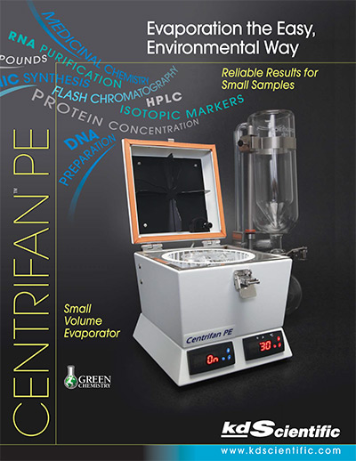 KD Scientific Centrifan Small Volume Evaporator Brochure
